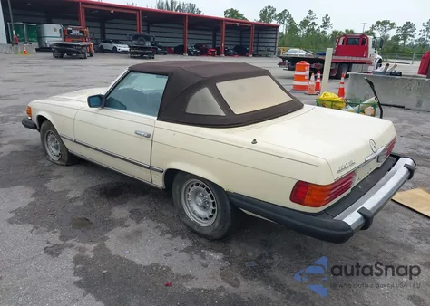 1980 Mercedes-Benz Sl 450 from USA, damaged, VIN WDB10704412062494